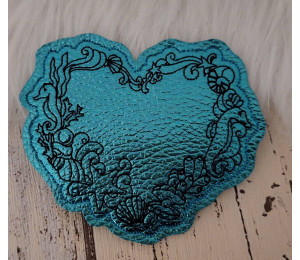 2€ ZUSATZTÜRCHEN 15. Dezember - Stickserie - ITH Untersetzer Sweet Magic Herzen